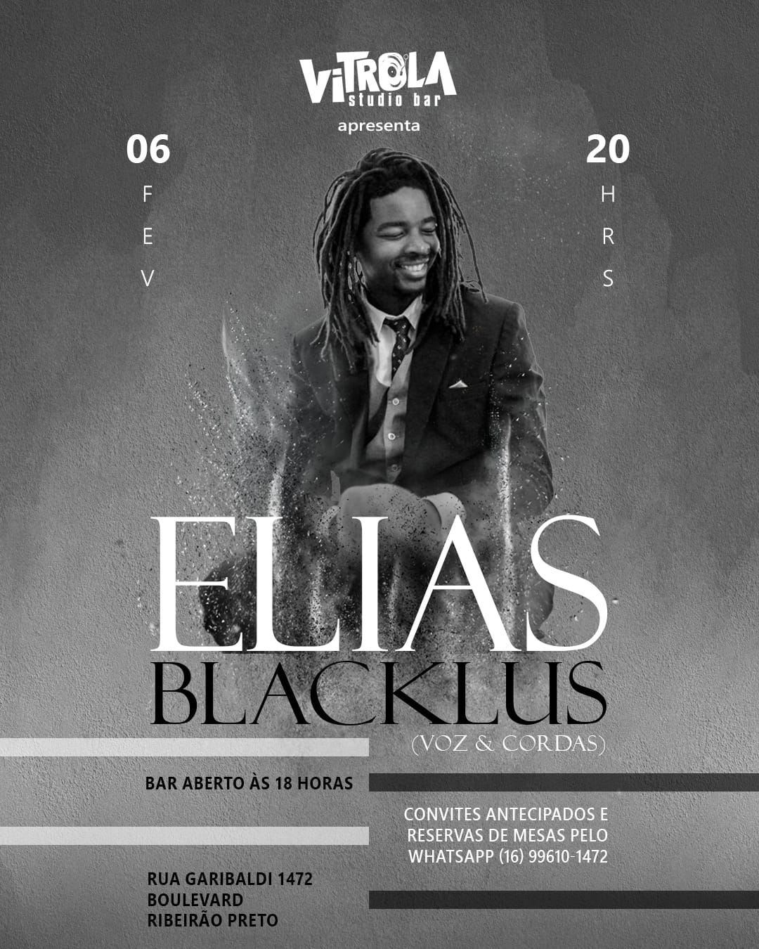 elias black luz no vitrola studio bar