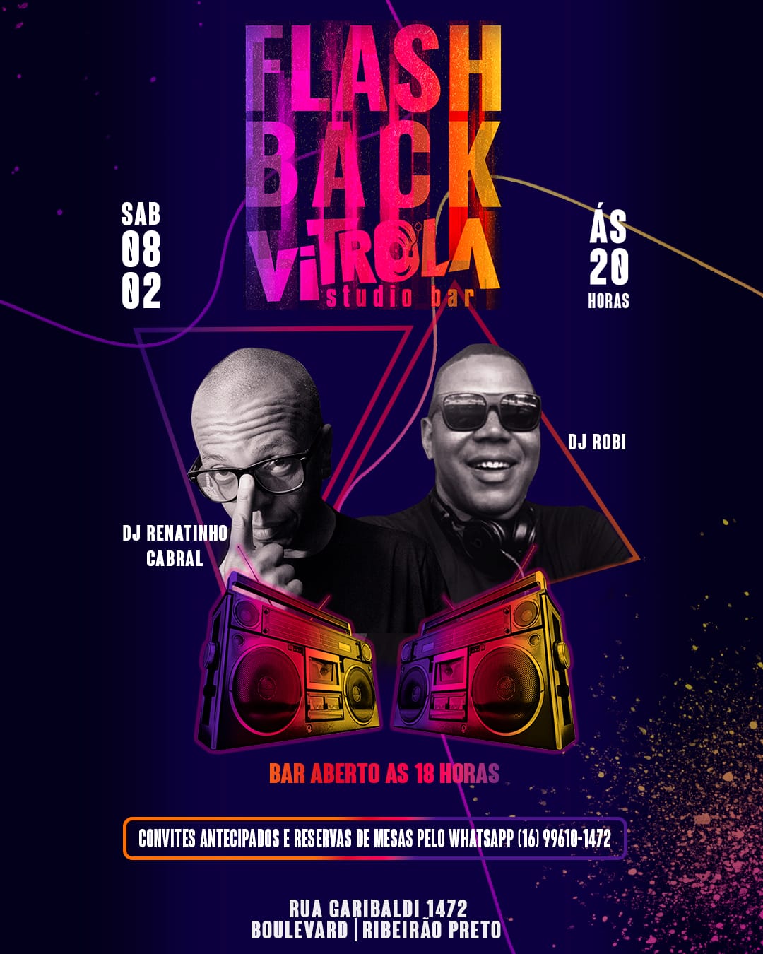 Rafaela Vaz luz no vitrola studio bar em ribeirao preto