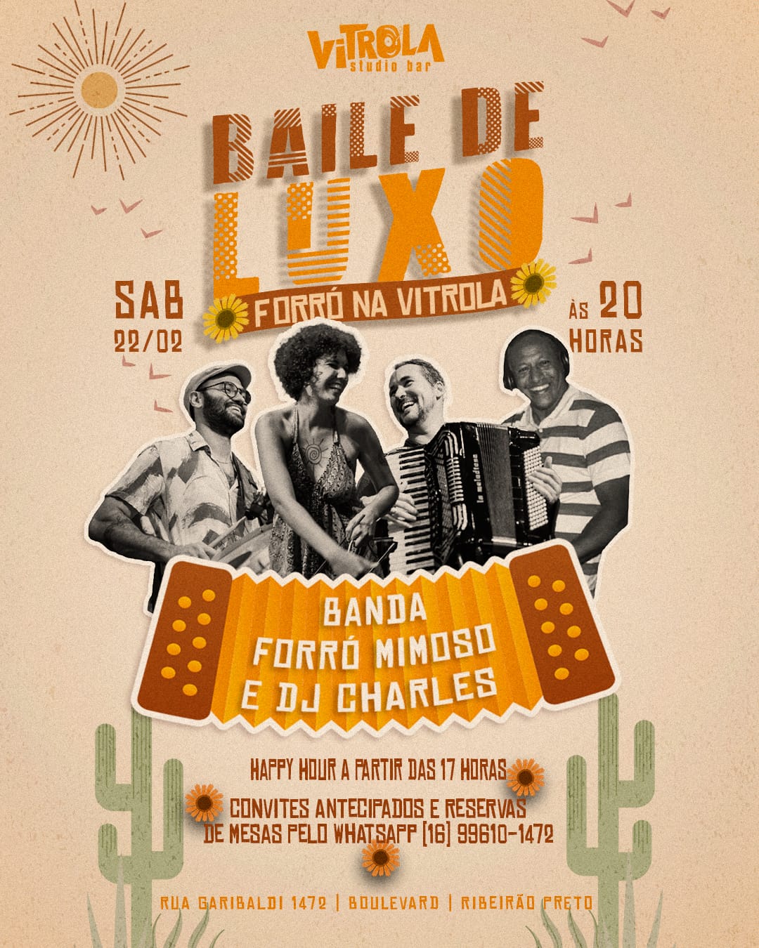 banda forro mimoso e dj charles no vitrola em ribeirão preto
